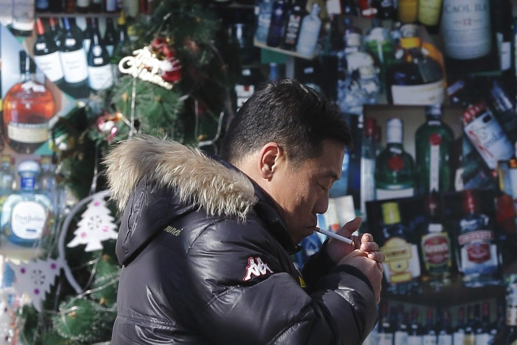 An estimated one million Chinese die every year from tobacco-related diseases, one-sixth of the annual global toll. Photo: EPA