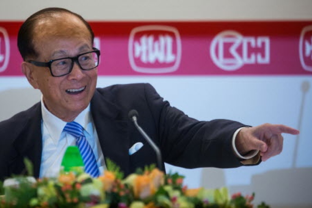 Hutchison Whampoa is owned by Asia’s richest man, Li Ka-shing. Photo: Bloomberg