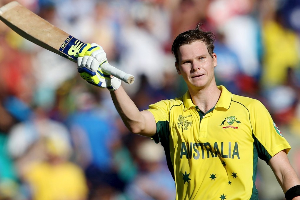 Steve Smith's century against India in the World Cup semi-final was a composed and perfectly constructed innings. Photo: Reuters