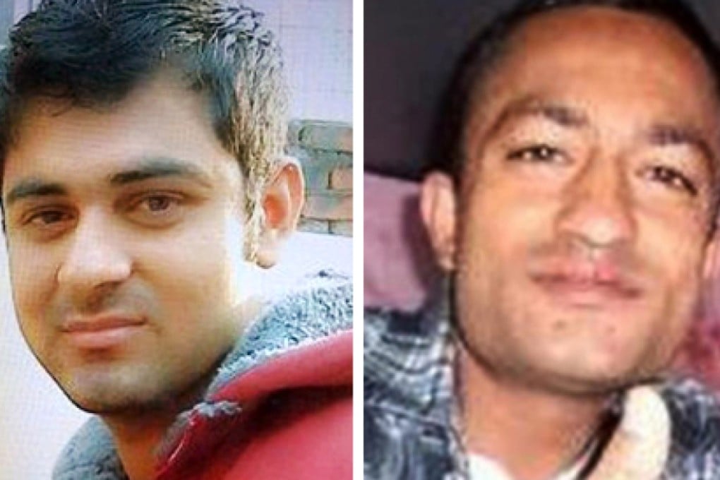 Ali Bilal (left) and Muhammad Imran are wanted by Interpol. Photo: SCMP Pictures