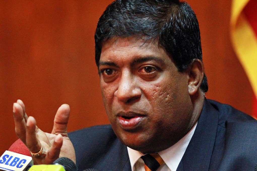Sri Lanka's finance minister Ravi Karunanayake. Photo: AFP