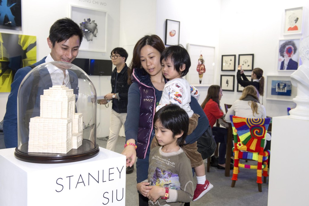 Children's programme at the Art Central satellite event.