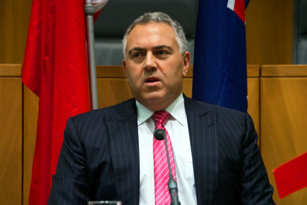 Australian Treasurer Joe Hockey says in a joint statement that good progress has been made on the AIIB's design but some key matters are still to be resolved. Photo: Xinhua