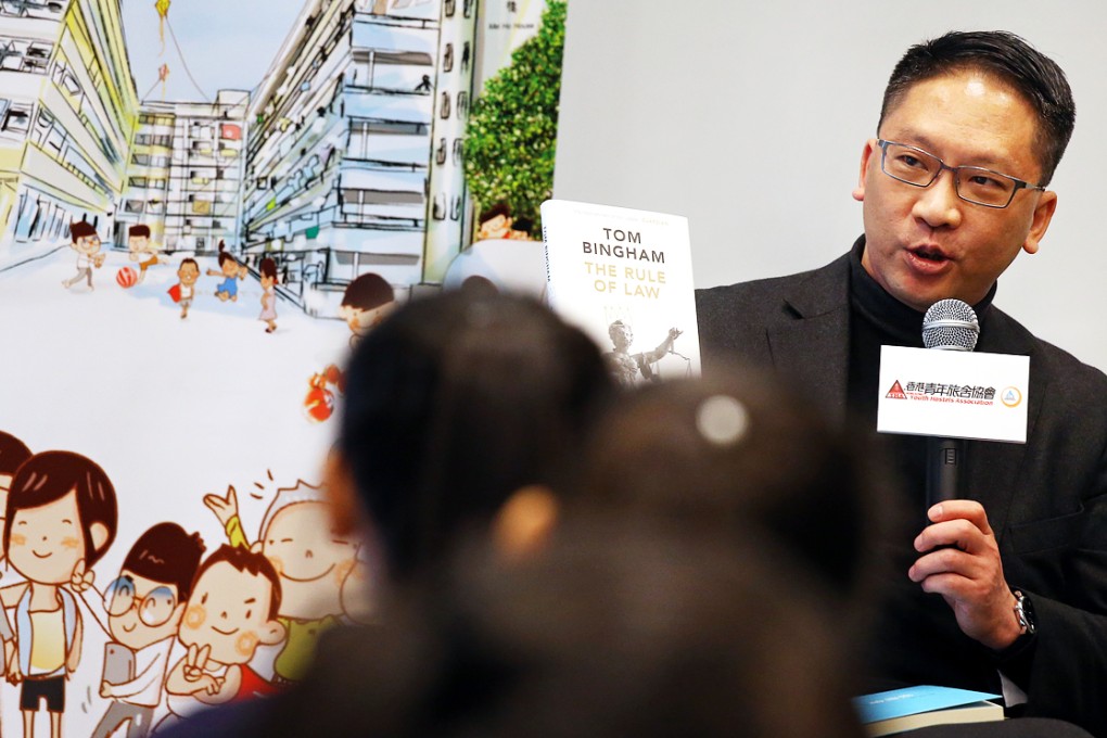 Secretary for Justice Rimsky Yuen said that the government would explore ways to assure the public that the reform package could be improved in future. Photo: K.Y. Cheng