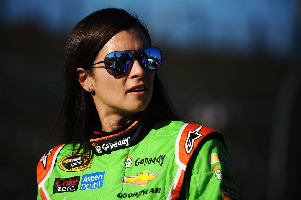 GoDaddy sponsors Nascar driver Danica Patrick who has also appeared in a number of the company's adverts. Photo: AFP