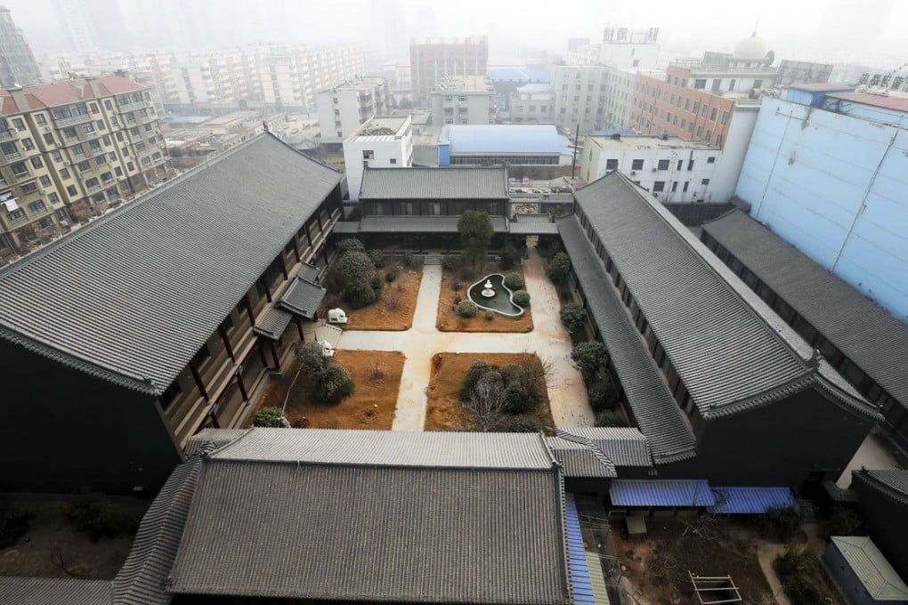The unfinished residence of disgraced PLA general Gu Junshan pictured in Puyang, Henan province in January, 2014. Photo: Reuters