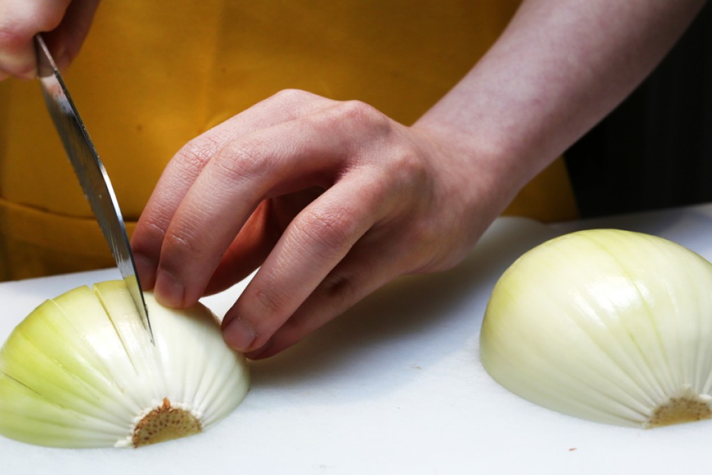 Bombarding onions with irradiating ions drastically reduces content of its tear-inducing enzyme. Photo: Jonathan Wong