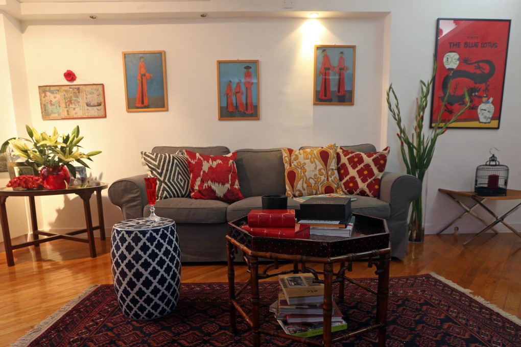 In eclectic Hong Kong flat, event planner makes feature of her props