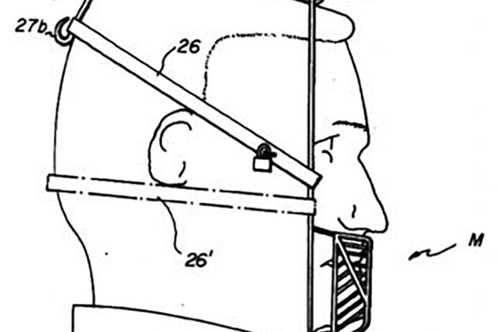 The 'anti-eating face mask'.