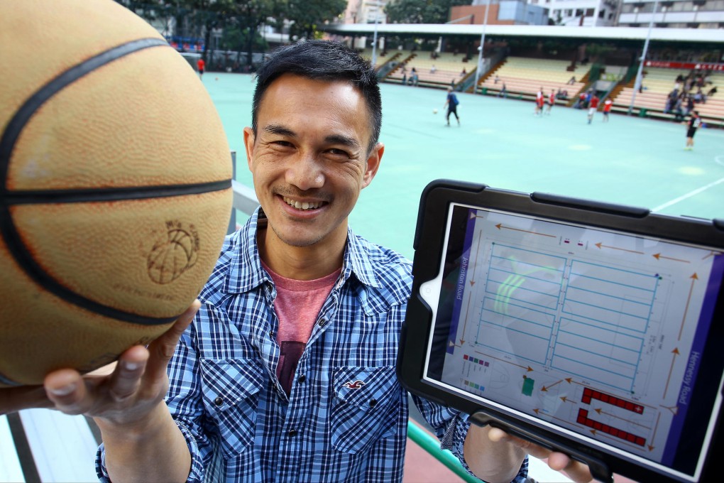 Looking relaxed and confident, Brian Cha prepares for his latest record attempt in Southorn Playground, Wan Chai. Photo: Dickson Lee