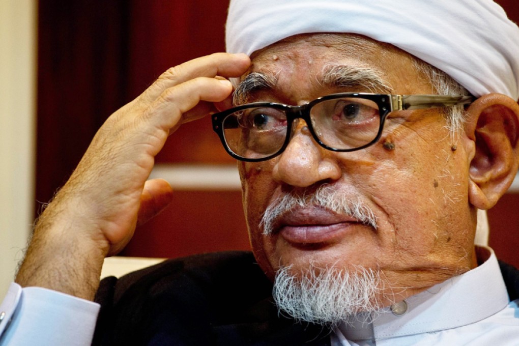 Pan-Malaysia Islamic party (PAS) president Hadi Awang. Photo: AFP