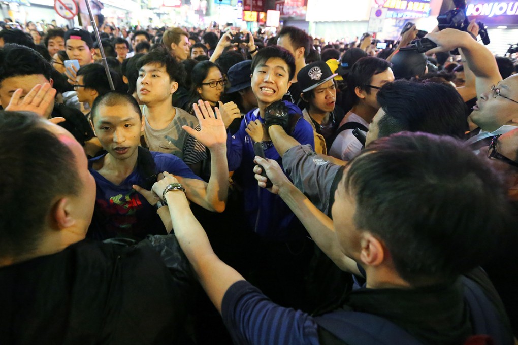 Many young people taking to the streets during the Occupy Central movement last year. Photo: Felix Wong