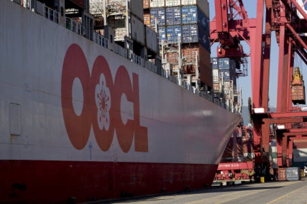 OOCL will seek bank financing to fund 70 per cent of the deal. Photo: Bloomberg