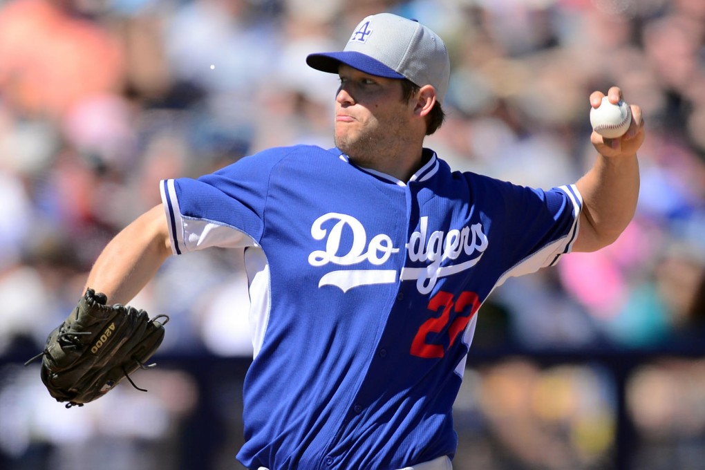 The Los Angeles Dodgers pitcher, Clayton Kershaw, has a salary of US$31 million. Photo: USA Today Sports
