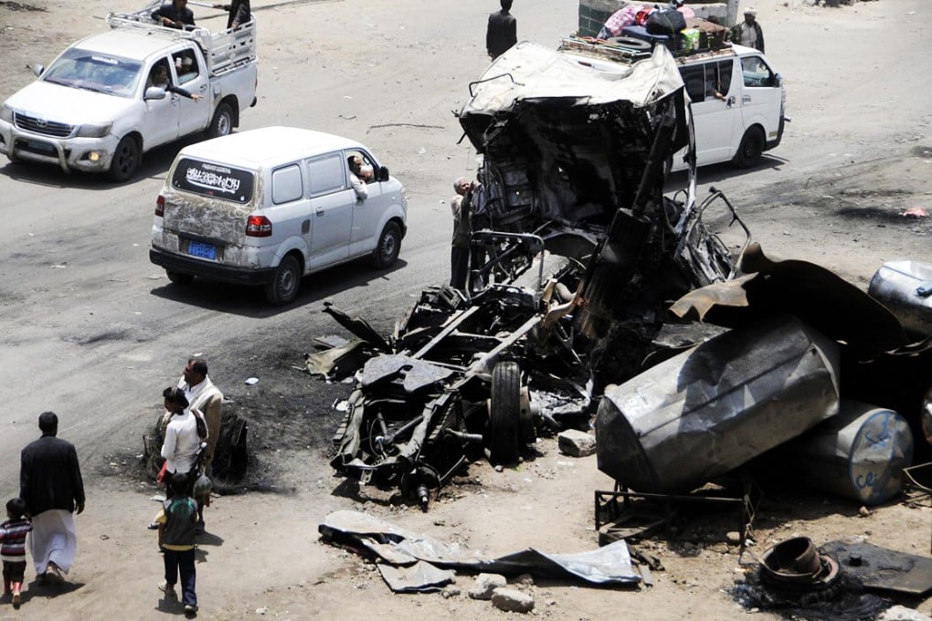 Air strikes have targeted Houthi rebels. Photo: EPA