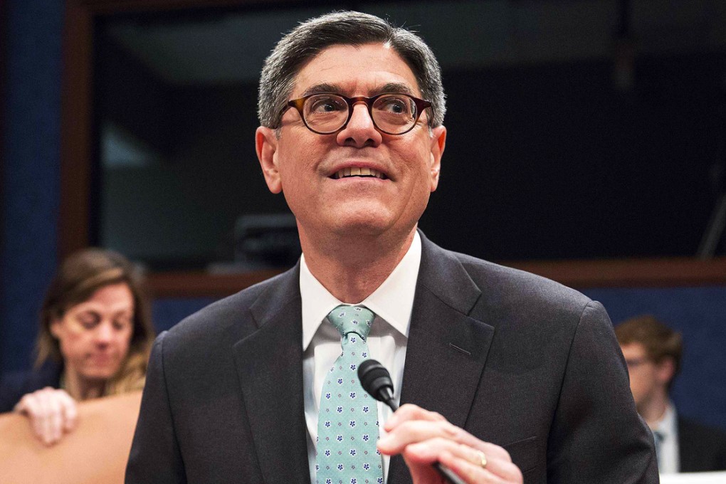US Treasury Secretary Jack Lew has expressed Washington's softened stance. Photo: Reuters