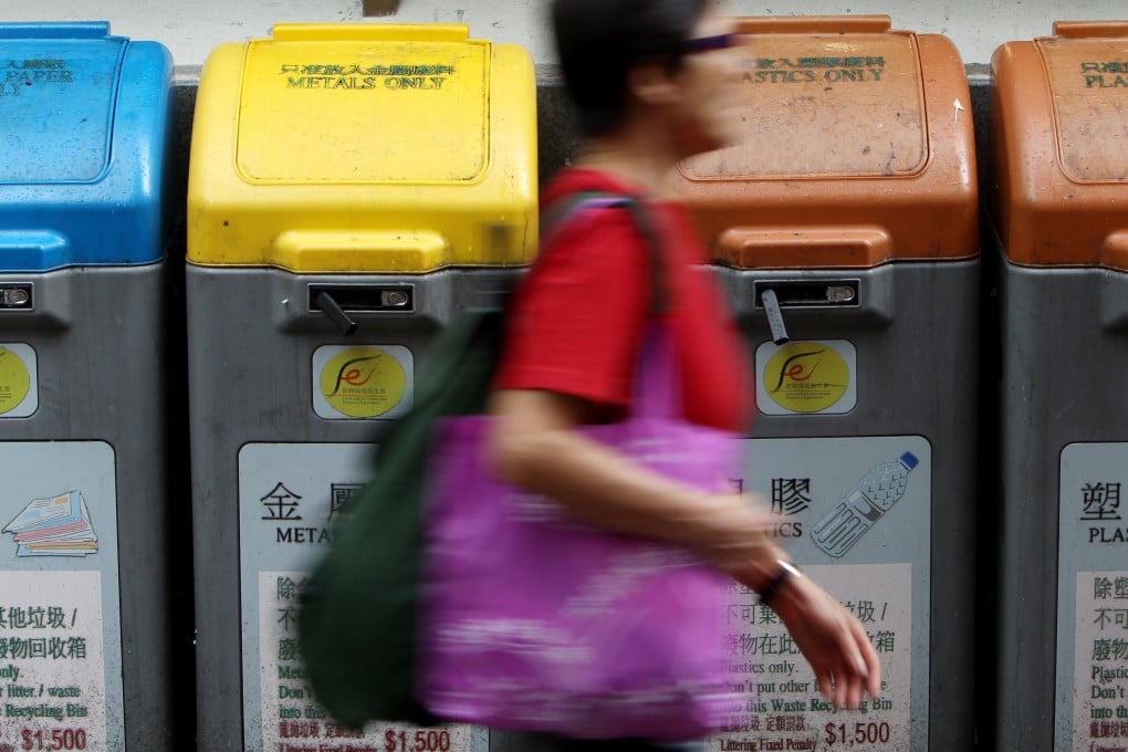 Statistics on effectiveness of recycling bins are unreliable, because of a lack of clear accounting. Photo: SCMP Pictures