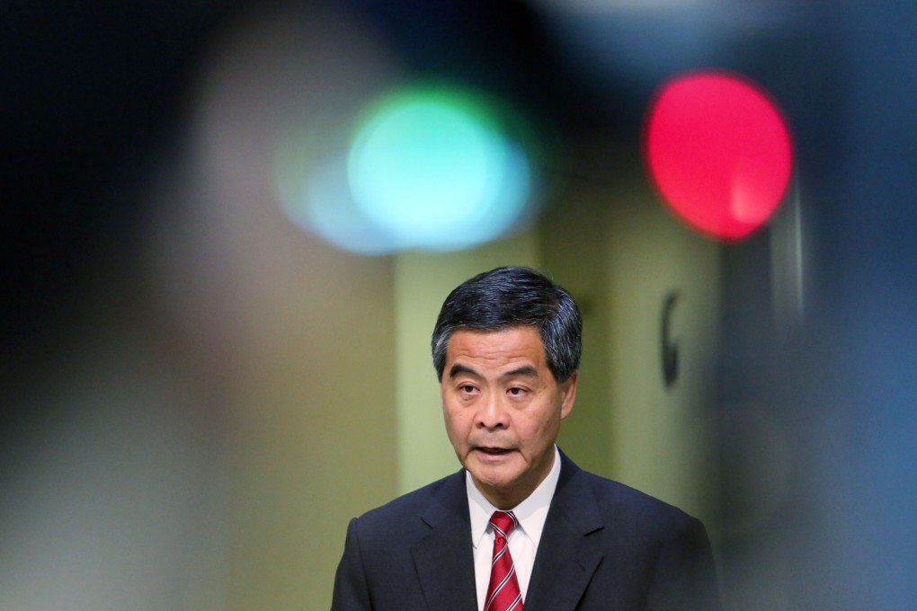 Chief Executive Leung Chun-ying