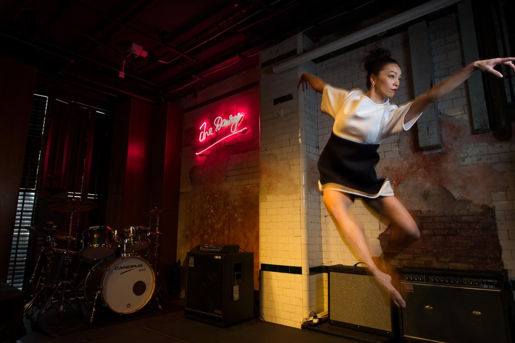 Feminine charm: Tina Hua wears a Kaal E.Suktae dress. Photos: Bruce Yan