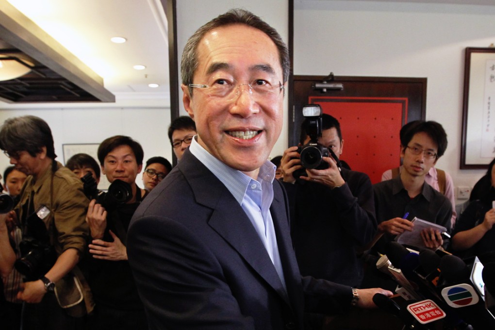 Henry Tang emphasises that the Federation of Jiangsu Organisations' main goal is apolitical. Photo: Felix Wong