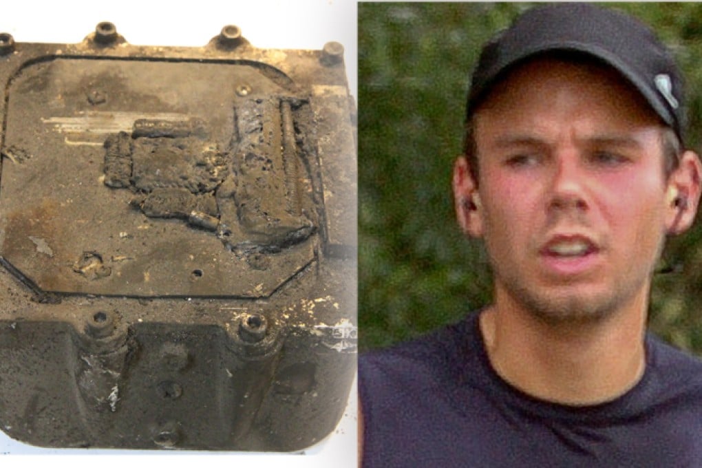 The flight data recorder (left) revealed co-pilot Andreas Lubitz's repeated attempts to accelerate the plane's descent to the side of a mountain. Photos: EPA, Reuters