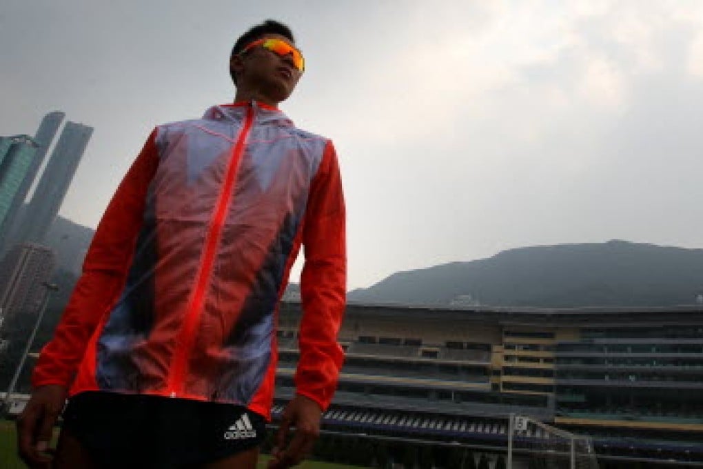 Leading Hong Kong triathlete Ivan Lo trains outside the Sports Institute system. Photo: Jonathan Wong