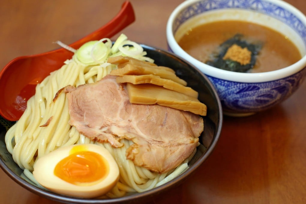 Bowled over: tsukemen, or pork bone-based fish broth dipping noodles. Photo: Edmond So