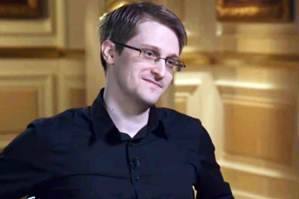 Edward Snowden is interviewed by comedian John Oliver.