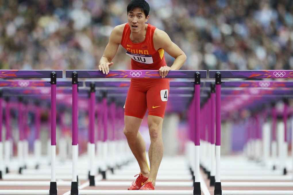Liu Xiang's injuries over the years proved too much for the Chinese star who has announced his retirement from competition. Photo: EPA