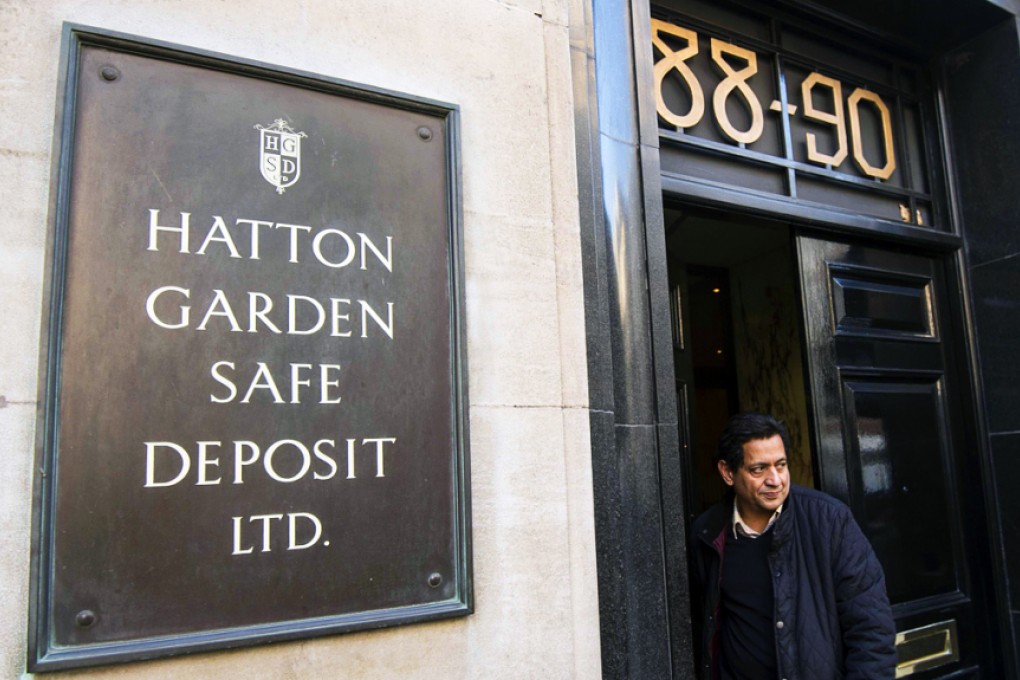 Thieves have raided some 300 deposit boxes in the Hatton Garden Safe Deposit Limited, accessing a vault through a lift shaft and using heavy cutting equipment.  Photo: AFP