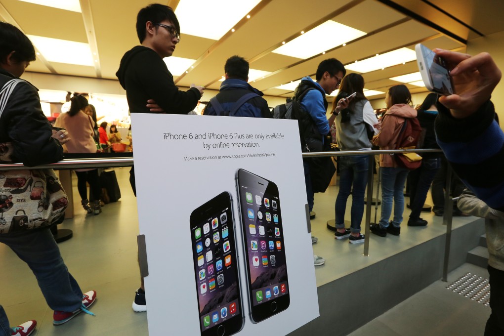The iPhone lost market share in developed nations despite remaining strong in China. Photo: Felix Wong