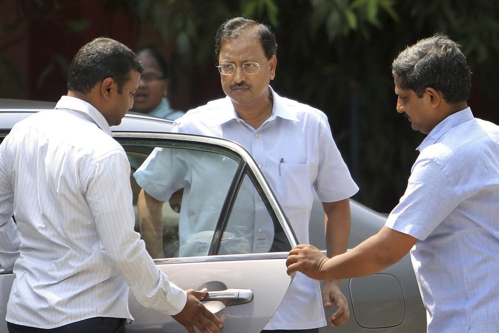 Satyam Computer Services founder Byrraju Ramalinga Raju.