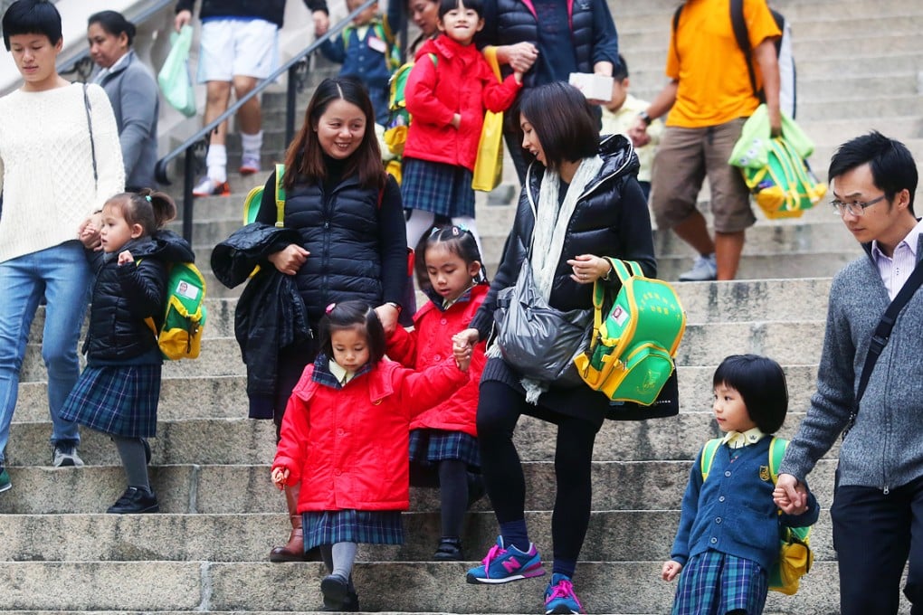 Despite the popularity of such books as Battle Hymn of the Tiger Mother, middle-class parents have taken protective parenting to a new level, with the government playing the role of super nanny. Photo: Sam Tsang