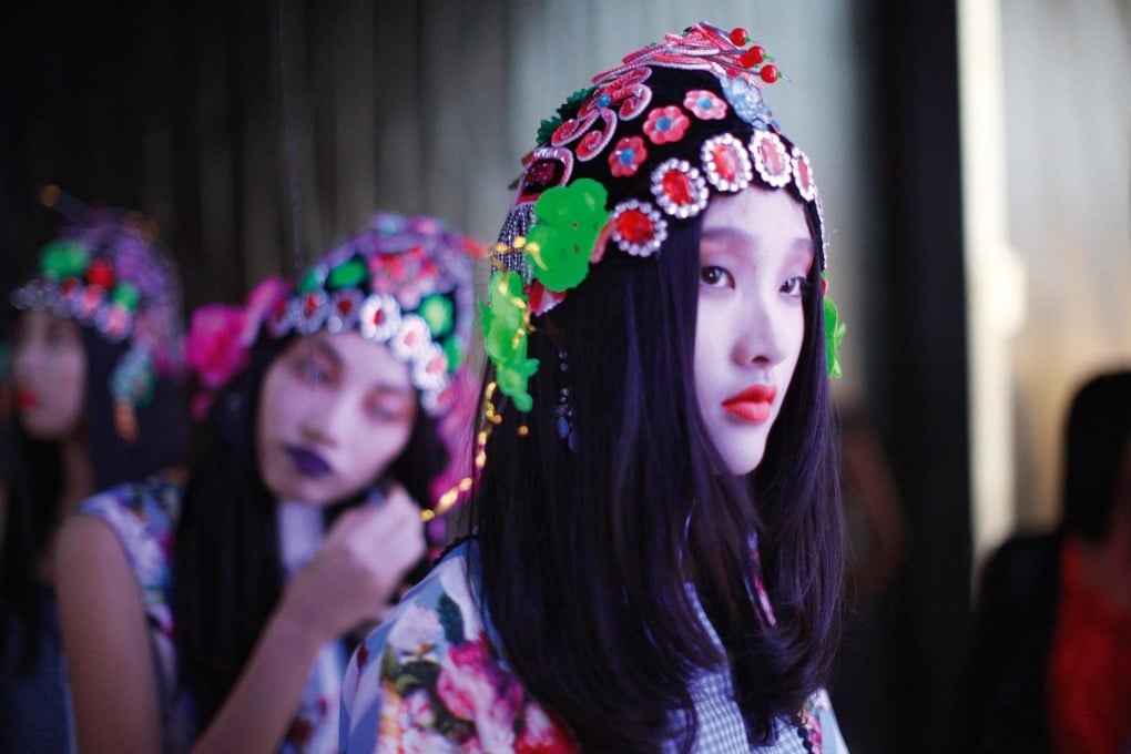 Looks from Chris Chang's Qing dynasty-inspired line, Poesia.