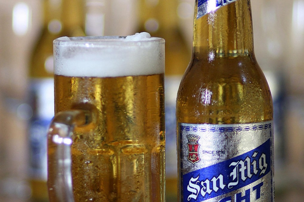 San Miguel's 2014 profit was 1.8 per cent of its mainland peer. Photo: Bloomberg