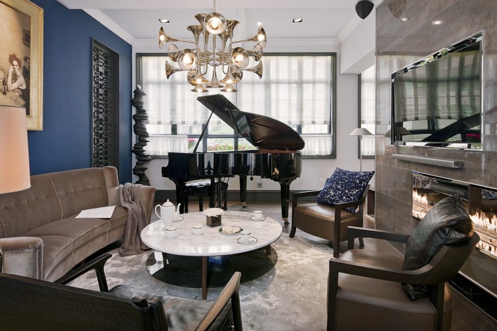 Hotel-style glamour in a five-bedroom Hong Kong apartment