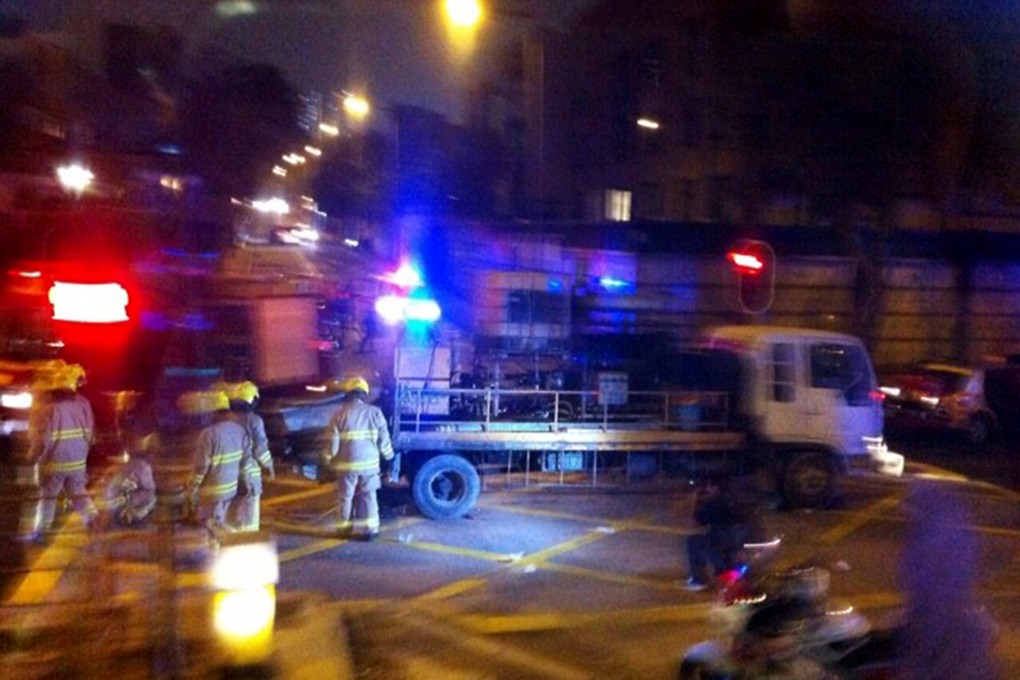 The accident happened at a crossing in Kowloon Tong. Photo: SCMP Pictures