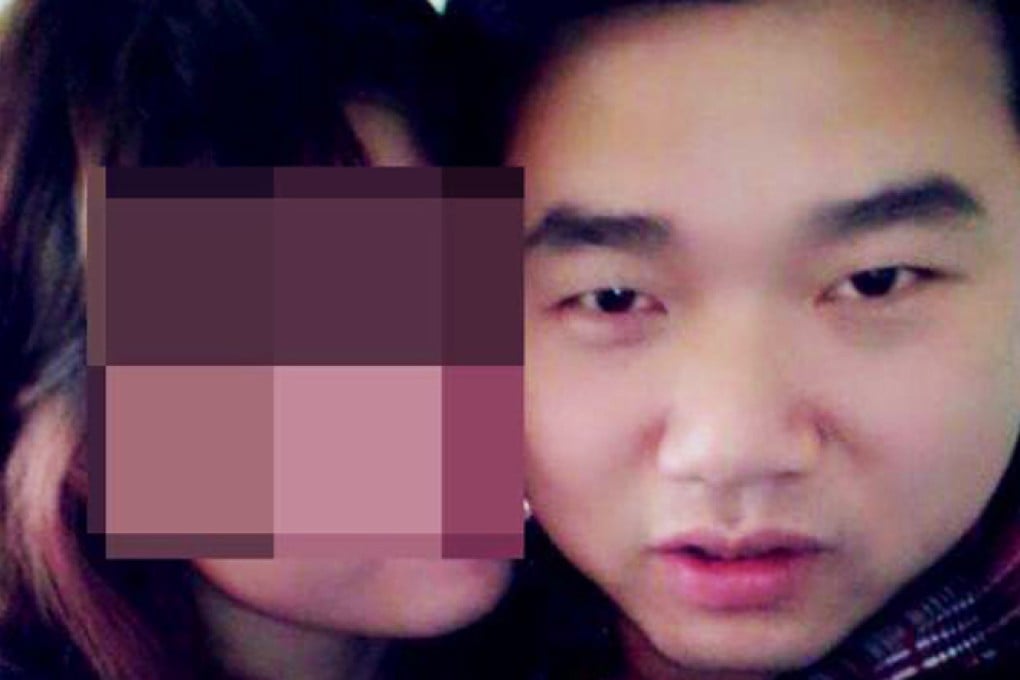 A selfie with Yuan, right, provided by one his girlfriends. Photo: SCMP Photos