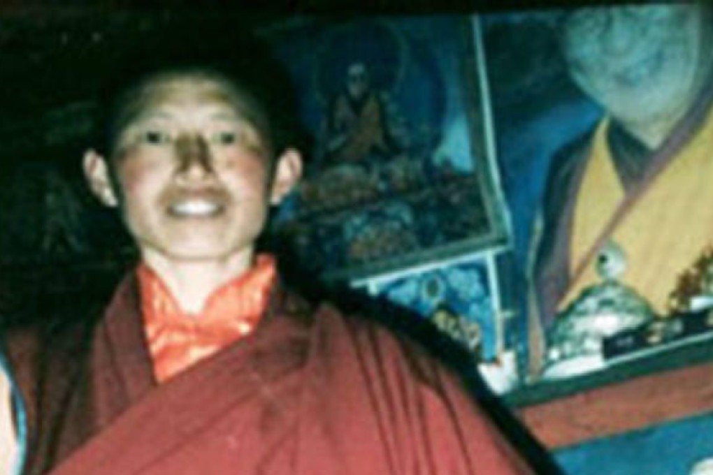 Yeshi Khando, who set herself on fire. Photo: SMP
