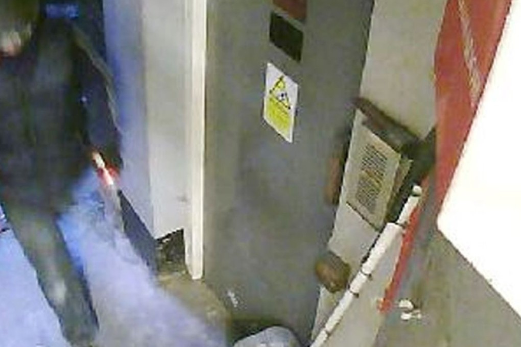 A handout CCTV still image shows a suspect in connection with the Easter bank holiday weekend burglary at Hatton Garden Safety Deposit Limited in London.