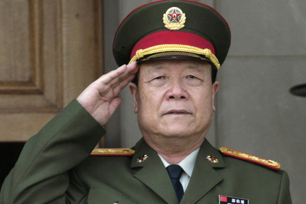 Some overseas reports say former CMC vice-chairman Guo Boxiong was taken from his home in Beijing on Friday. Photo: Reuters