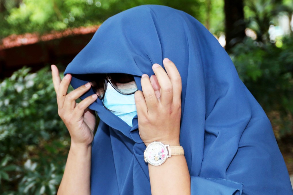 Hadi Sumarto Juwariyah Binti, ran a domestic worker agency, allegedly induced a helper to drop physical assault complaints against her former boss with HK$3,000. Photo: K.Y. Cheng