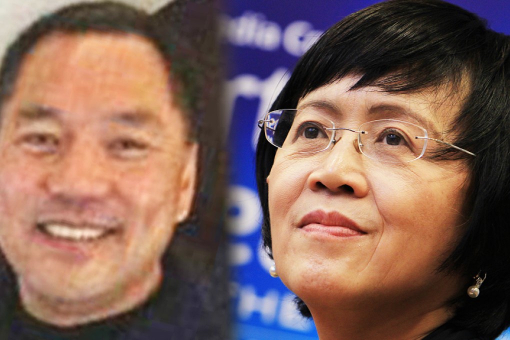 Chinese media outlet Caixin claims comments made by tycoon Guo Wengui (left) infringed its legal rights, and those of its chief editor Hu Shuli (right). Photos: SCMP Pictures