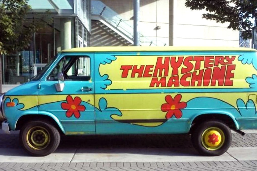 Not Clinton's van. Rumored design for Clinton's Scooby. Photo: Screenshot via Twitter