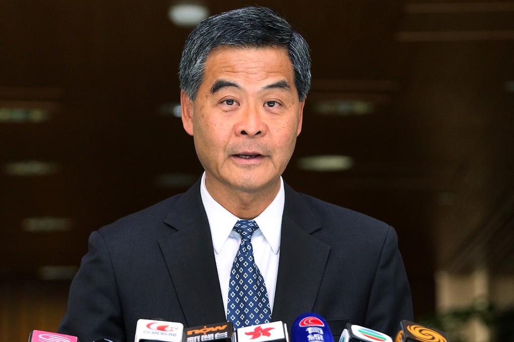 Chief Executive Leung Chun-ying is confident that the Legislative Council will pass a bill on electoral reform. Photo: May Tse