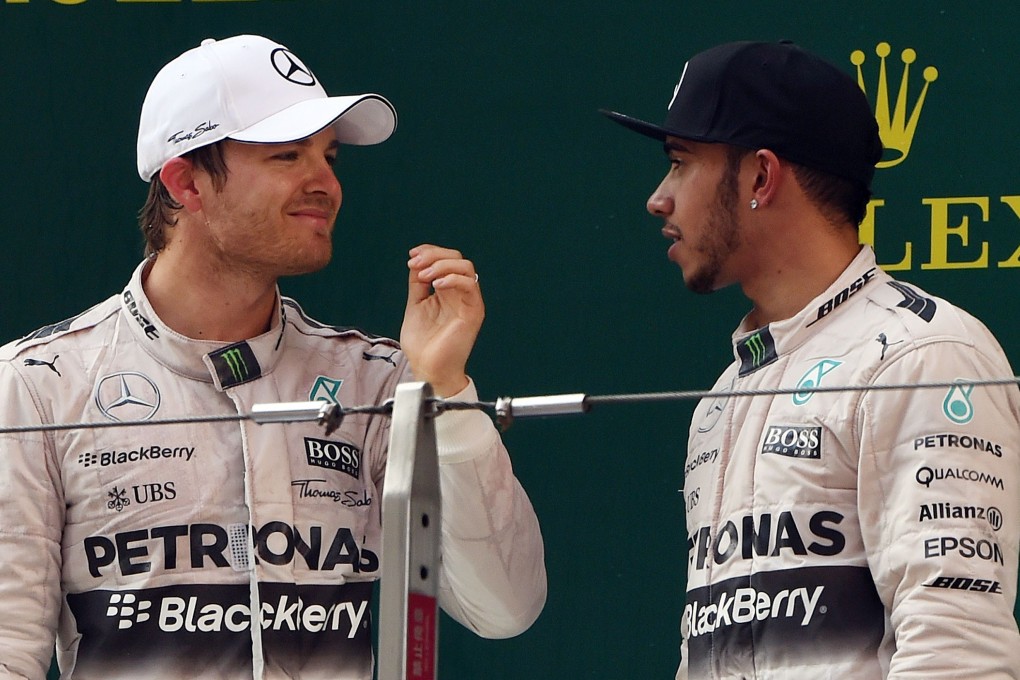 Lewis Hamilton will renew his rivalry with Mercedes teammate Nico Rosberg in the Bahrain desert this weekend. Photo: AFP