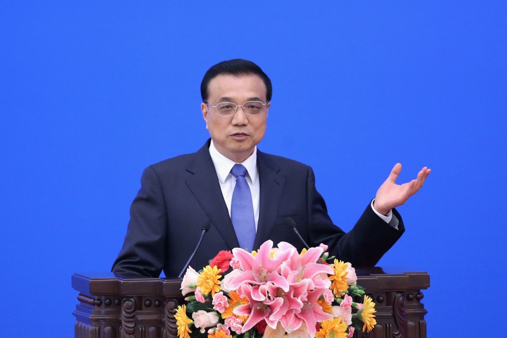 China's Premier Li Keqiang once said he trusted only the mainland figures on electricity consumption, railway freight loadings and foreign trade in goods. Photo: AFP