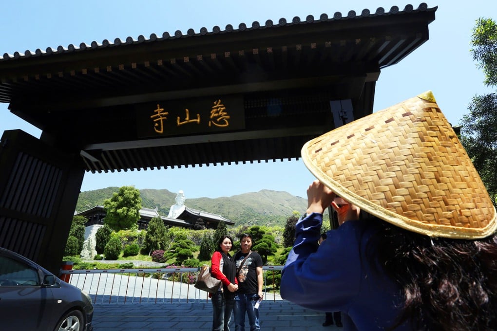Some visitors to the Tsz Shan Monastery were left disgruntled after being told they had to make a reservation. Photo: Felix Wong