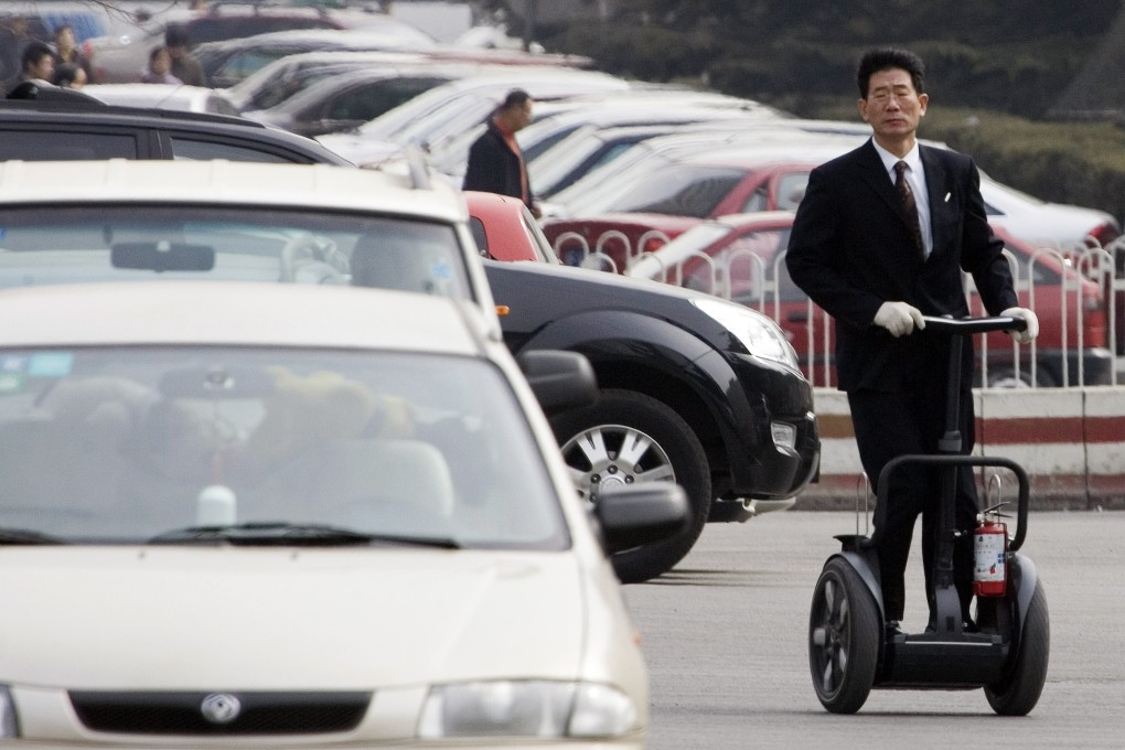Segway, the maker of self-balancing scooters, has been bought by Chinese firm Ninebot. Photo: AP
