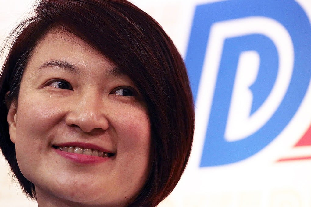 Starry Lee, the DAB's first chairwoman. Photo: Felix Wong